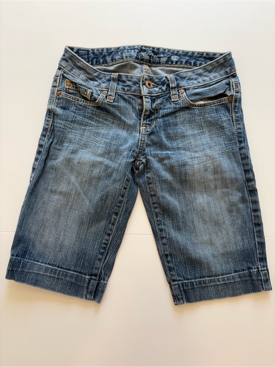 Guess Pants - Guess Mid Wash Denim Bermuda Shorts 24